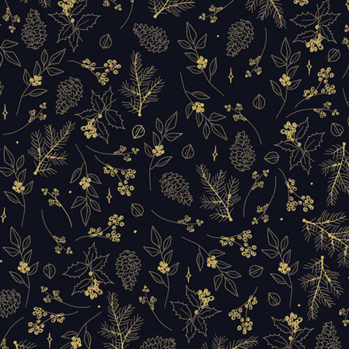 Christmas Plants Repeat Pattern