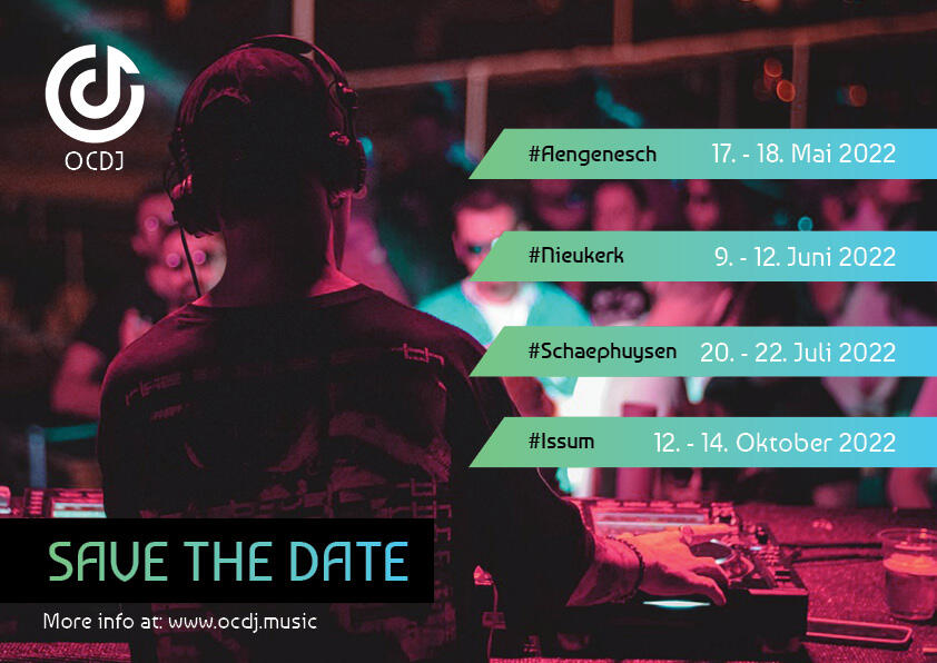 Online ad graphic for a music event.